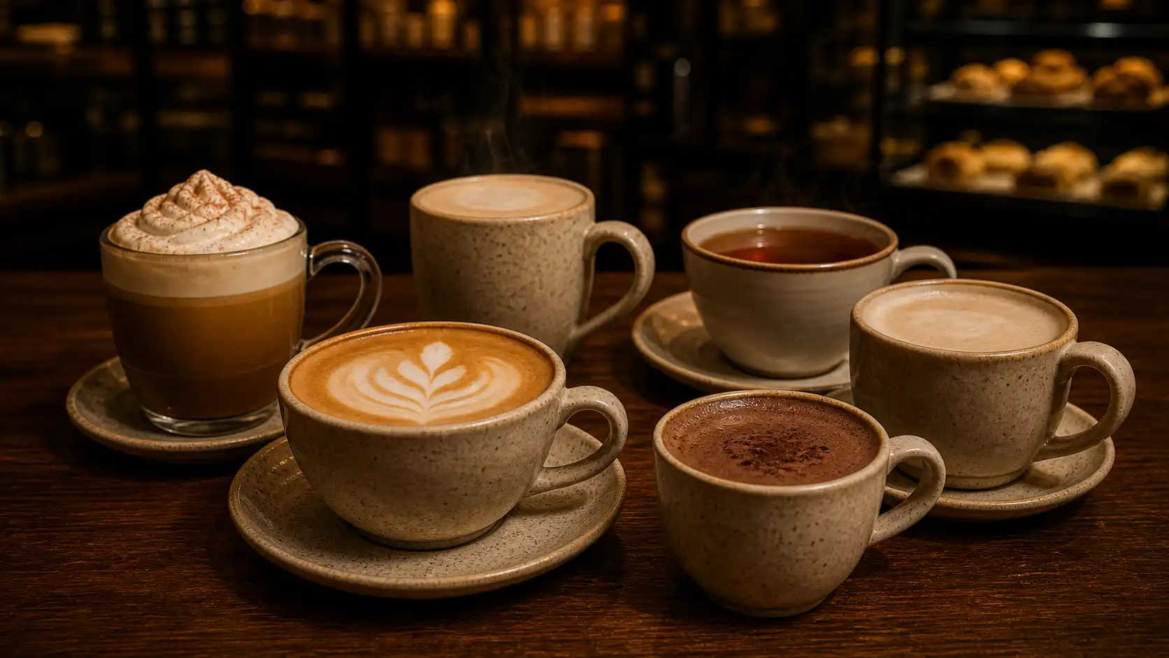 Bebidas quentes Bella Café